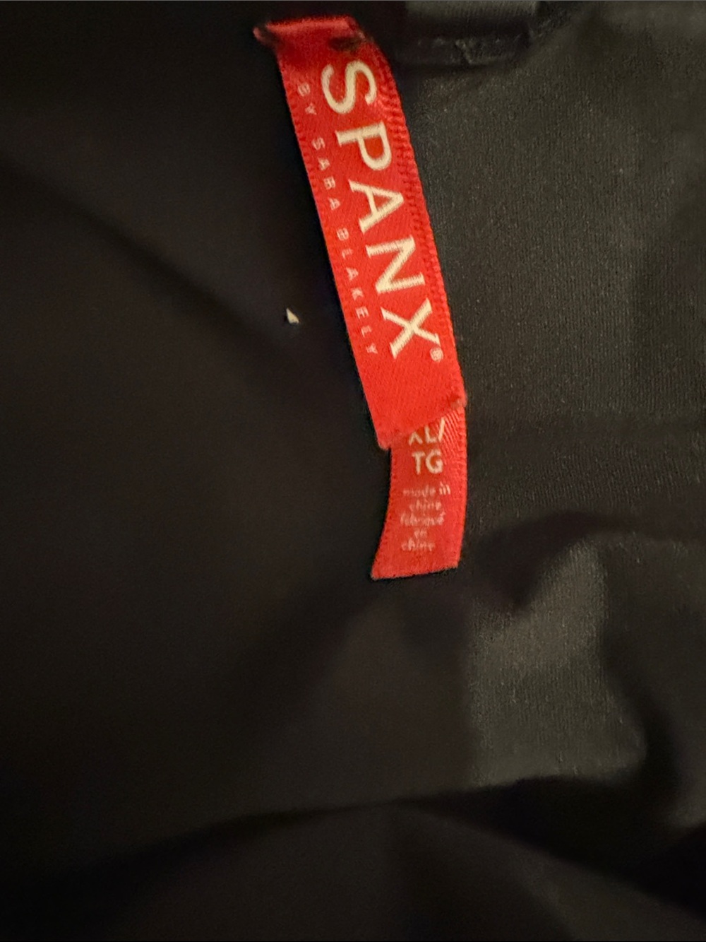 SPANX Black Spaghetti-Strap Camisole With AdjustableStraps Size XL - Picture 5 of 7